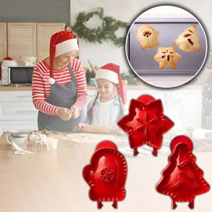 Kerst mini taartvorm (3 st) | JOYPIE