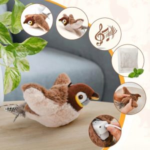 Interactief klapperende vogelspeeltje | CHIRRCAT