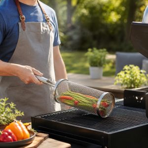 BBQ-mand voor buitengrillers | ROLOGRILL