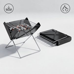 Opvouwbare draagbare barbecuegrill | GRILLOMATE